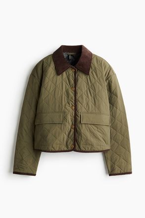 H&M Steppjacke - Green