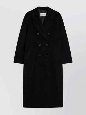 Max Mara cashmere blend oversized double breasted coat