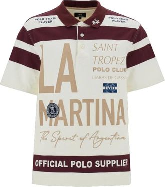 La Martina Tops, Heren, Veelkleurig, L, Mcp 600 Poloshirt