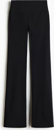 H&M Sculptmove Flared Sports Leggings in Black at Nordstrom, Size Xx-Small