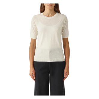 Maison Margiela Tops, Dames, Wit, S, Knit MM