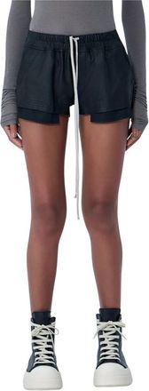 Rick Owens Fog Shorts - Dames - Bermuda - Zwart - M - Korte Broeken