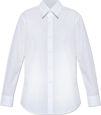 A.P.C. A.p.c., Overhemden, Dames, Wit, M, Katoen, Poplin Shirt