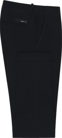 Roberto Ricci Design Blauw Zwart Chino Broek Surflex Stof - Heren - Nette broeken - Blauw - XL - Broeken