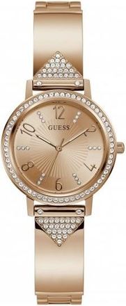 Guess Tri Luxe Rose Gold-tone Dial Ladies Watch GW0474L3