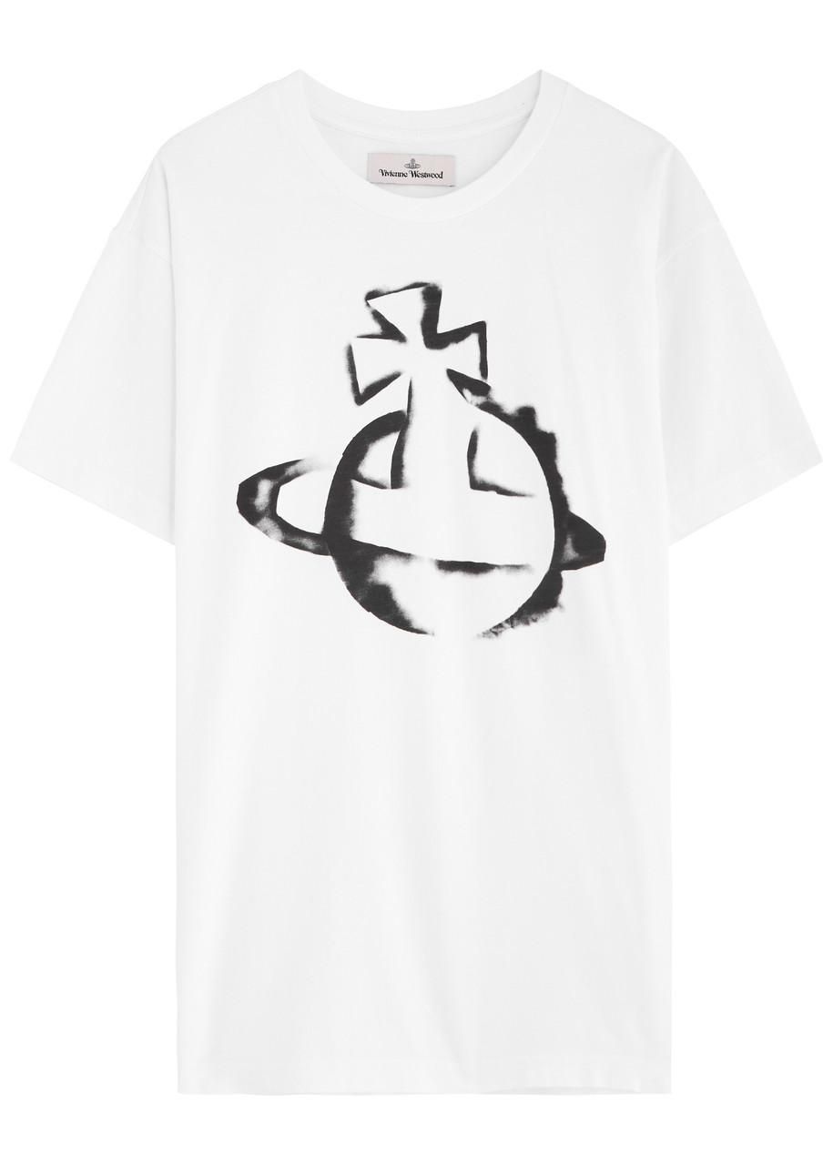 Tシャツ・カットソー VIVIENNE WESTWOOD TOP SMANICATO ANNA IN JERSEY STAMPATO Women's Designer Tops and Shirts | Vivienne Westwood®
