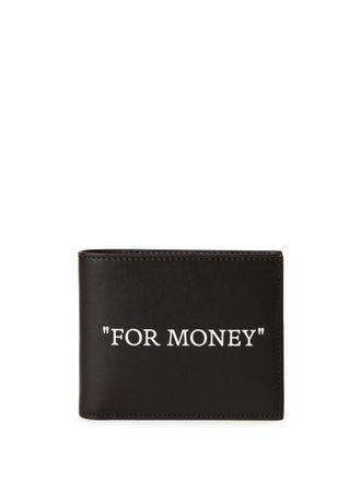 Off-white Zitat Bifold Schwarz Wei&szlig;