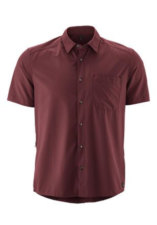 Gonso Radtrikot GONSO Adventure Shirt M, Herren, Gr. 5XL, rot (rotbraun), 94% Polyester, 6% Elasthan, Rundhals, Trikots Radtrikot, Atmungsaktiv, schnell tro