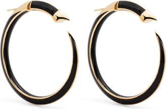 Shaun Leane Sabre Solis hoop earrings - Oro