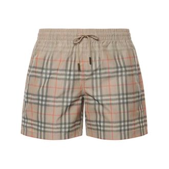 Burberry Costume da bagno a quadri sfumati - - Swimwear - Uomo - Marrone - XL