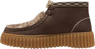 Clarks Torhill Moss Enkellaarzen - Dames - Schoenen - Bruin - Maat: 41 EU