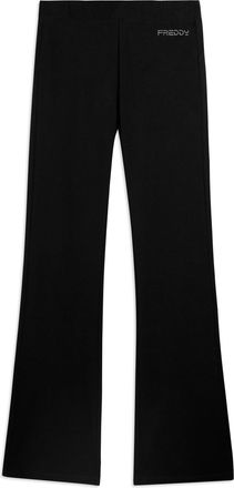 Freddy Leggings Aderenti con Fondo a Zampa e Vita Regular