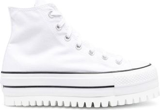 Converse chunky high-top sneakers - women - Fabric/Fabric/Rubber - 10 - White