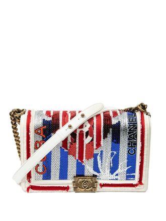 Chanel Boy Chanel Paris-Cuba medium schoudertas - Wit