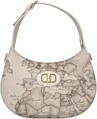 Alviero Martini 1A Classe Schoudertas - Dames - Schoudertassen - Beige - ONE Size - Leer - Tassen