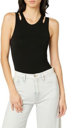 Hudson Cutout Sleeveless Bodysuit in Black at Nordstrom Rack, Size X-Small