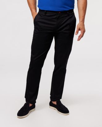Psycho Bunny Mens Gilman Regular Fit Chino Pant 001 BLACK / 36