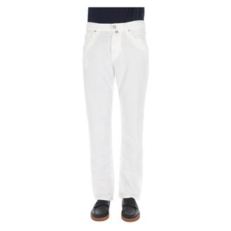 Jacob Cohen Slim-fit Jeans, male, White, Size: W34 Edo Fit Jeans