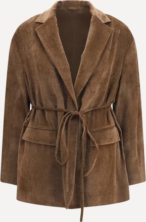 Brunello Cucinelli Cashmere-blend Jacket with drawstrings Female 44