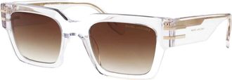 Marc Jacobs Stijlvolle zonnebril voor een zonnige dag - Heren - Zonnebrillen - Grijs - 52 MM - Accessoires
