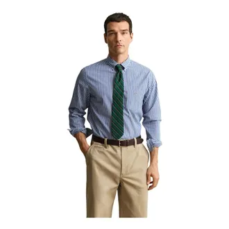 GANT Hombre, Camisas, Azul, Talla: M