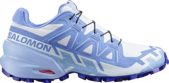 Salomon White Speedcross 6 Lightweight Running Sneakers