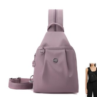 Generic Premium 3 In 1 Anti-Theft Travel Tote Bag, New Waterproof 2-Way Commuter Bag, Large Capacity Convertible Casual Bag (Pink)