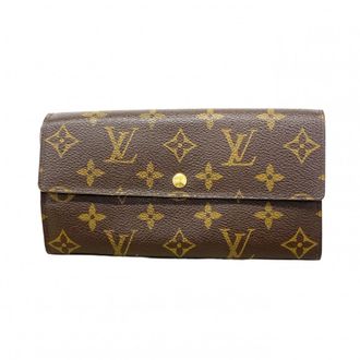 Louis Vuitton Brown Long Wallet (Bi-Fold) (Pre-Owned)
