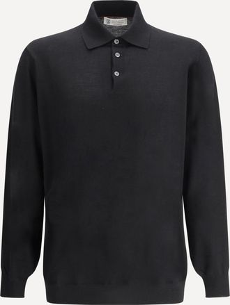 Brunello Cucinelli Maglia Polo in lana vergine Man 54