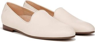 Vionic Willa II H7712LC Flats Cream Leather Slip-On Shoes HAWK026