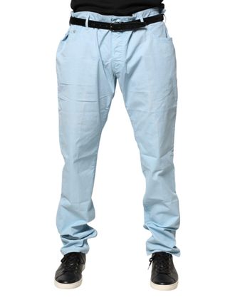 Jacob Cohen Cotton Straight Fit Men Mens Jeans (Pre-Owned)