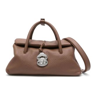 Zanellato Handbags, female, Brown, Size: ONE SIZE Zanellato Bags.. Dove Grey