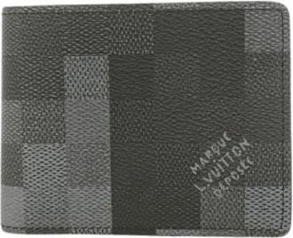 Louis Vuitton Pre-owned Portafoglio porta banconote (bifold) - - Pre-owned - Uomo - Nero - ONE SIZE