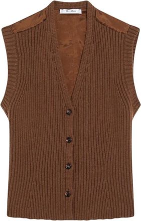 Max Mara Mujer, Jerseys, Marrón, Talla: S