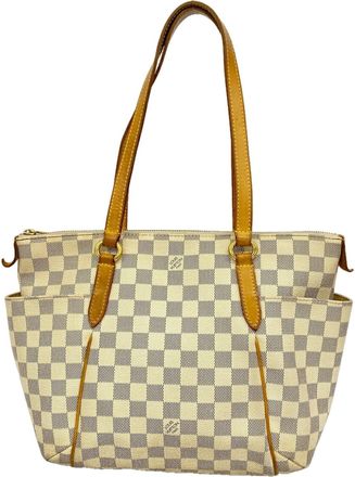 Louis Vuitton White Tote Bag (Pre-Owned)