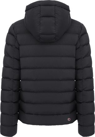 Colmar Quilted with Detachable Hood Down Jacket - Black