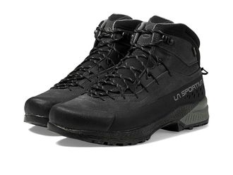 La Sportiva TX 4 Evo Mid GTX Mens Climbing Shoes Carbon/Clay : EU 46.5 (US Mens 12.5+) D - Medium, Leather