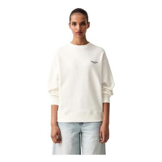 Marc O'Polo Sweatshirts - Dames - Sweatshirts - Wit - L - Hoodies & sweatvesten