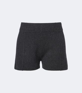 Jardin Des Orangers Shorts de lana y cachemir