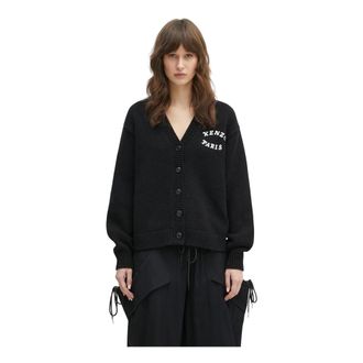 Kenzo Dames, Truien, Zwart, Maat: M Katoen