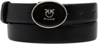 Pinko Pinko, Accessoires, Heren, Zwart, XS, Leer, Cintura
