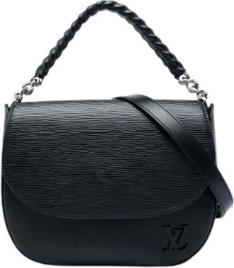 Louis Vuitton Pre-owned Luna Schoudertas - Dames - Pre-owned - Zwart - Maat: ONE Size Leer