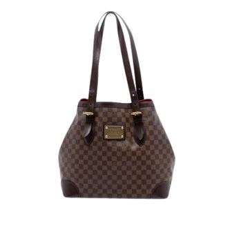 Louis Vuitton Pre-owned Tote Bags, female, Brown, Size: ONE SIZE Pre-owned Hampstead GM