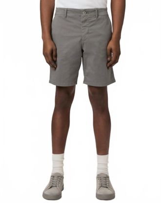 Paige Phillips Mid Rise Short In Cool Slate
