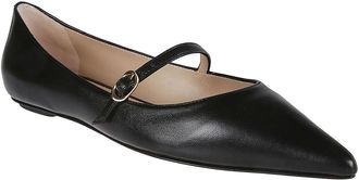Stuart Weitzman Ballerinas - Emilia Mary Jane Flat Ballerinas Black - Gr. 38 (EU) - in Schwarz - f&uuml;r Damen