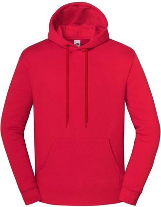Fruit Of The Loom Fruit of the Loom Unisex Adult Iconic Premium Hoodie (Vuurrood)