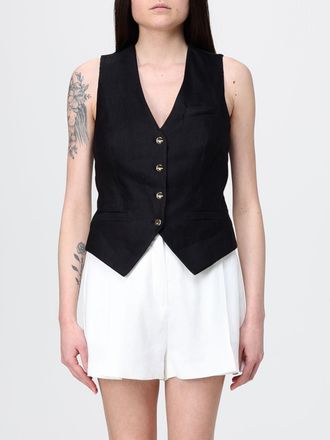Elisabetta Franchi Gilet in misto lino Elisabetta Franchi