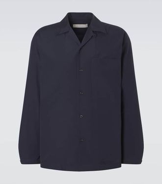 Umit Benan Havana cotton and silk shirt