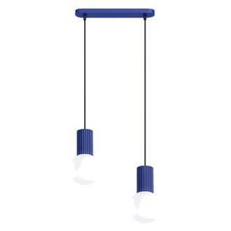 Sollux Lighting L&aacute;mpara colgantes ultramar aluminio/vidrio alt. 120 cm