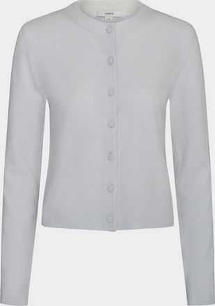 Vince Tipped Half-Moon Cardigan